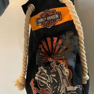 Harley Davison sling back